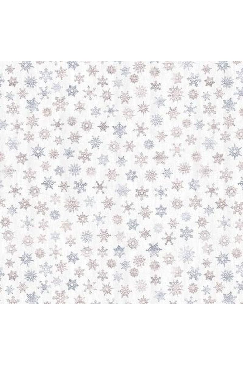 Cream Snowflakes 44"