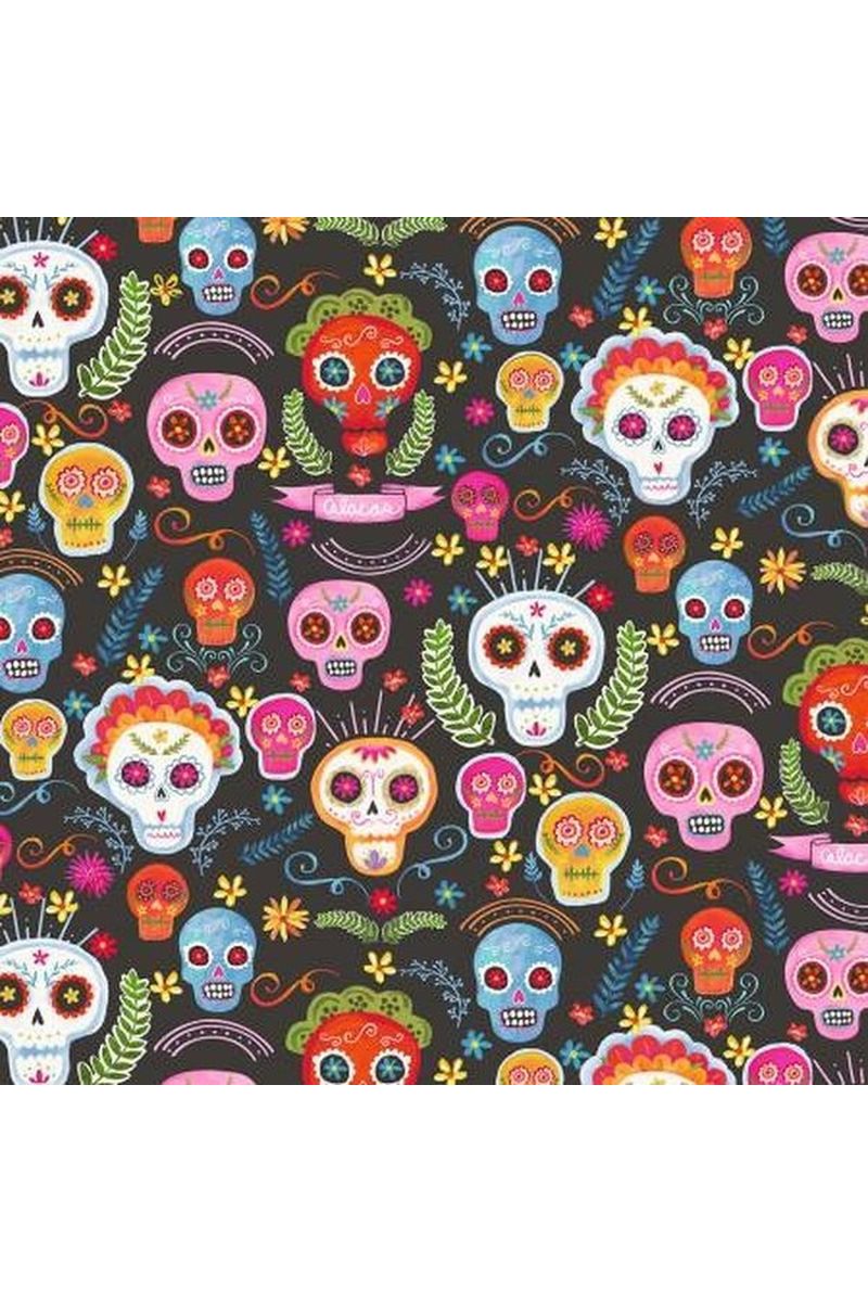 Charcoal Sugar Skulls