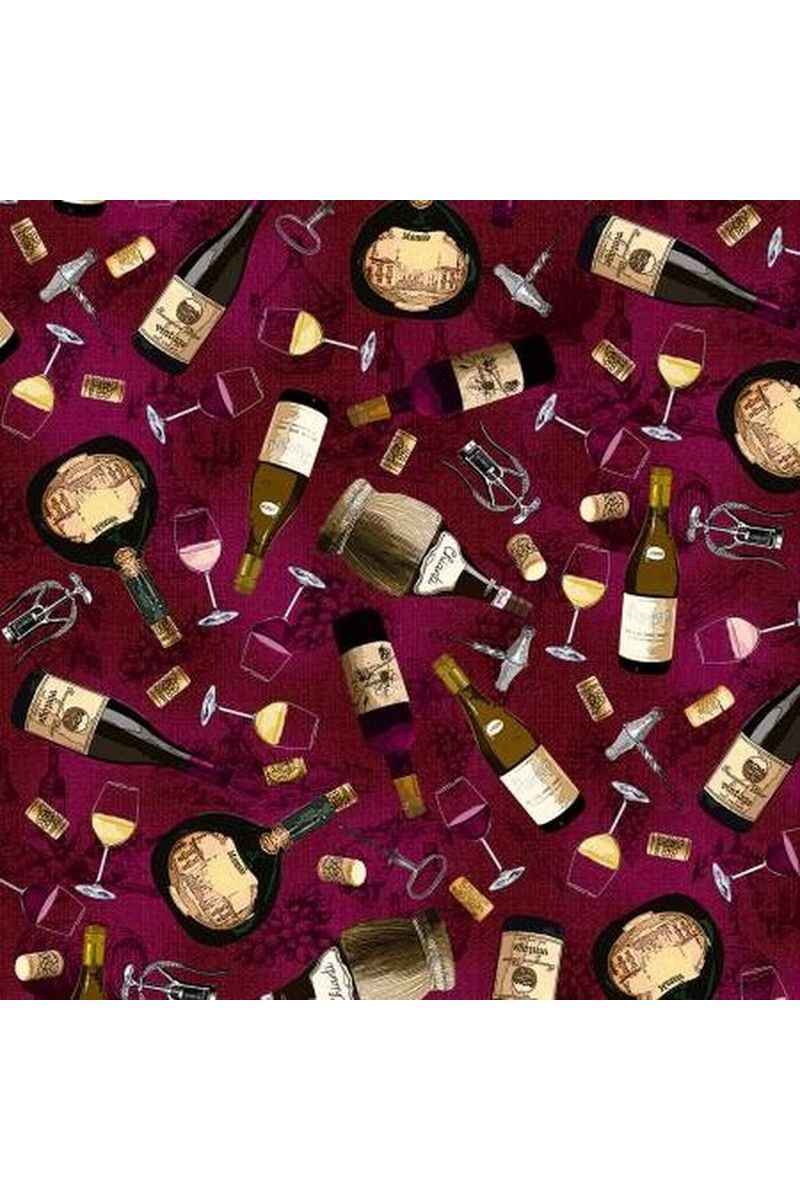 Wine Country - Tossed Wine Bottles