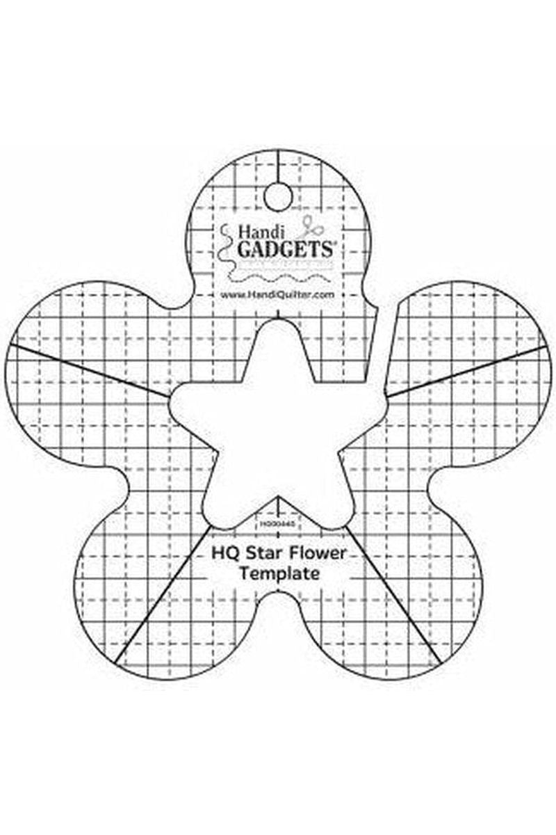 HQ Star Flower Template
