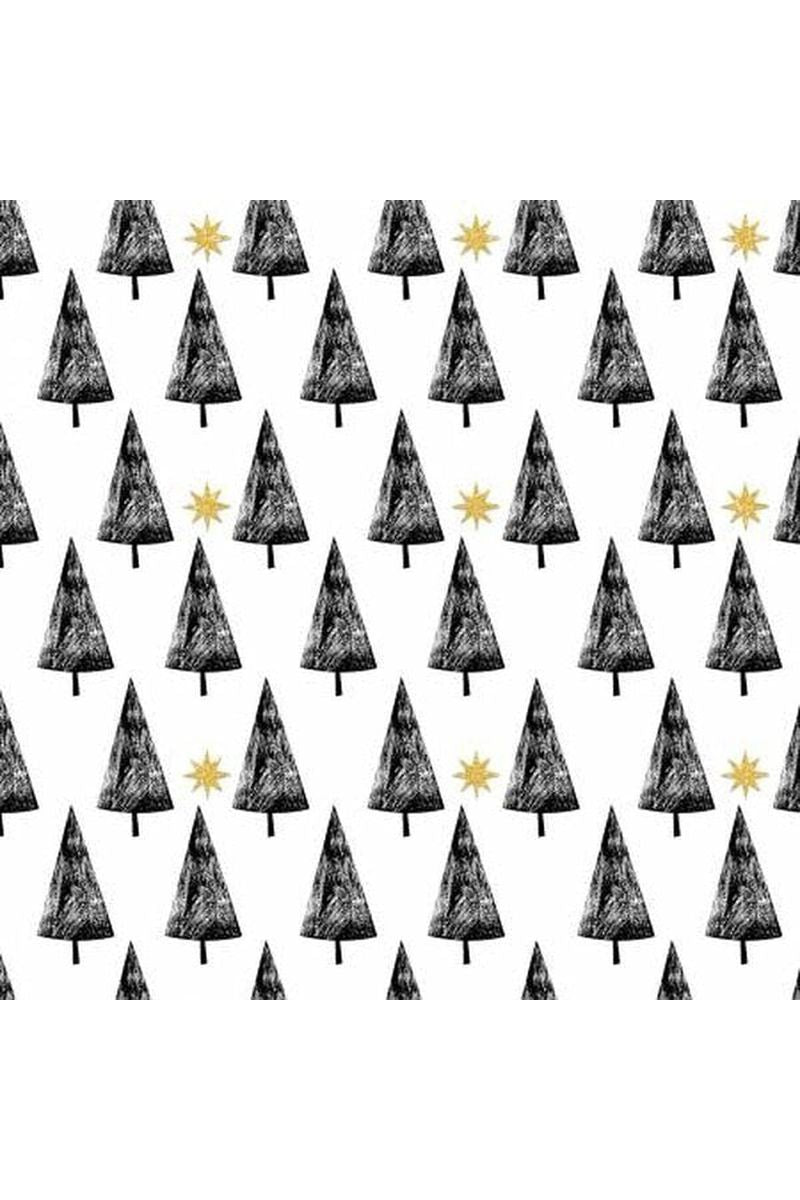 Peace on Earth White Peace Trees Glitter