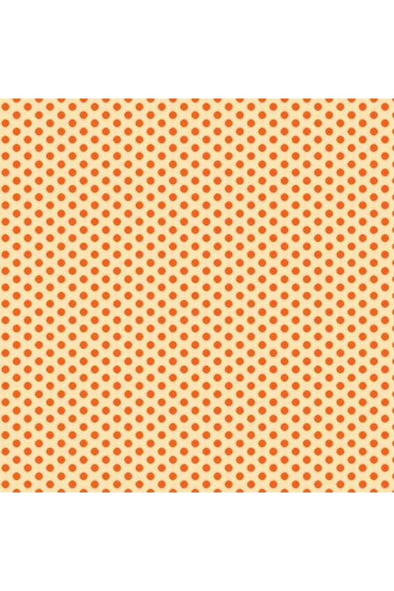 Wild & Free Orange Small Dots