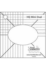 HQ Mini Oval Template
