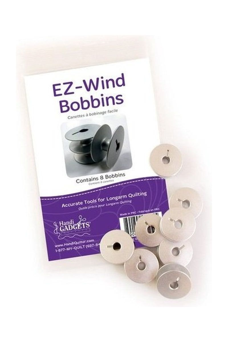 EZ-Wind Slotted M-Class Bobbins Package of 8