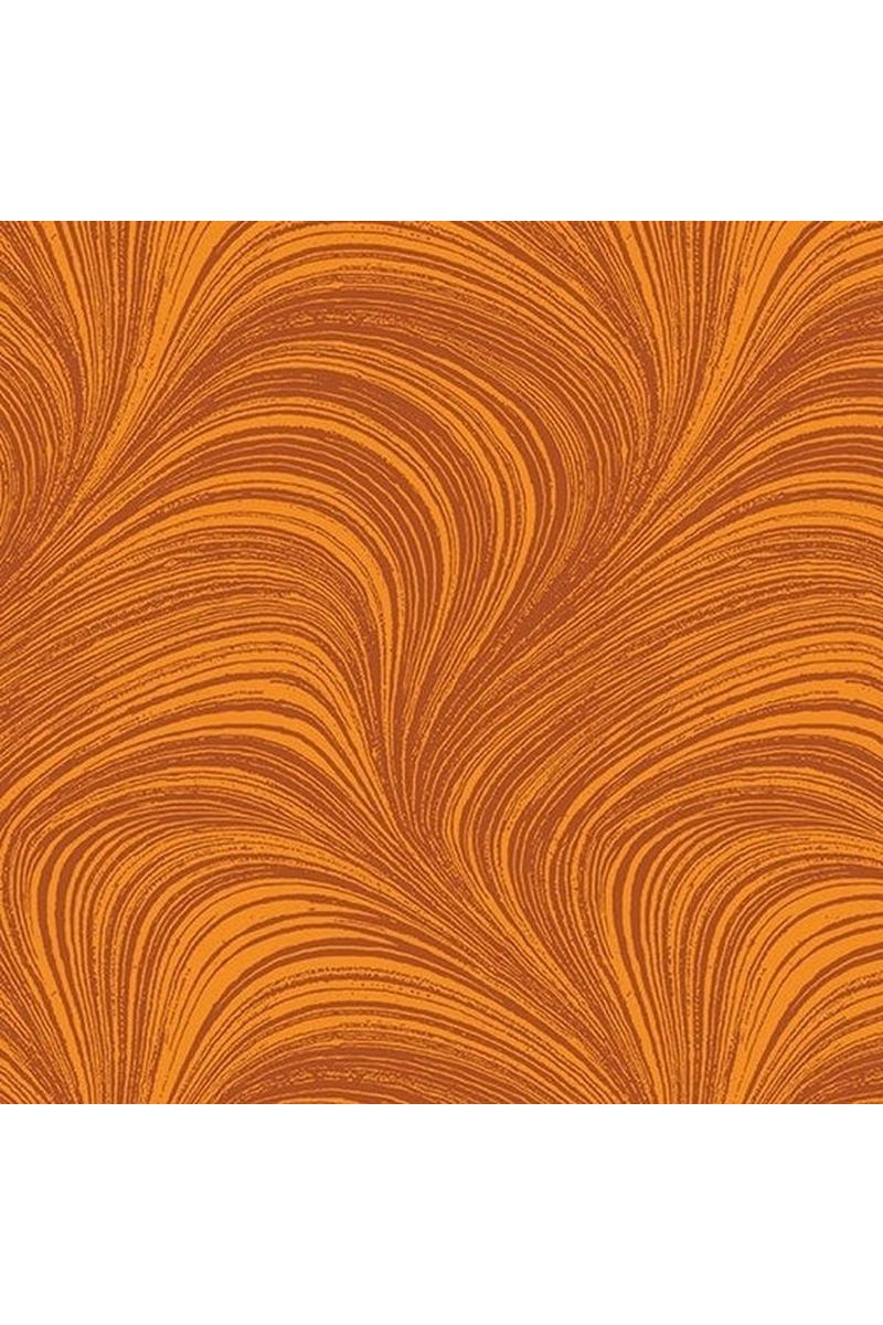 Benatex Wave Texture Pumpkin