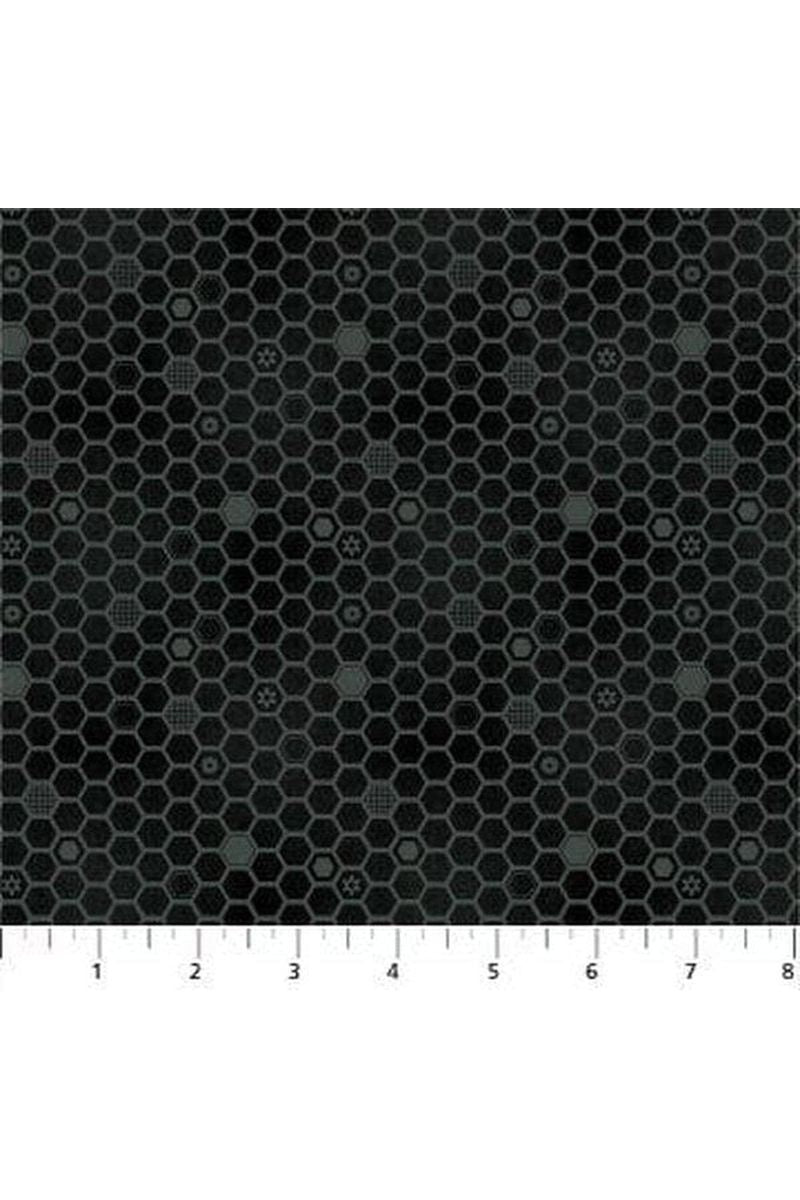 Fabric, Honey Bloom Honeycomb Hexagon