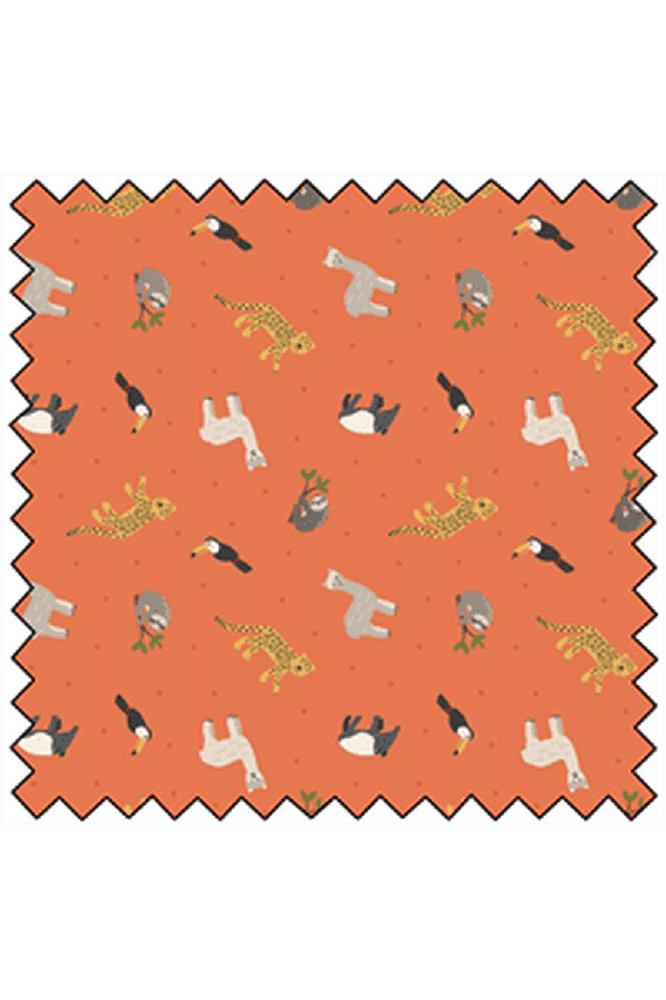 South American Animals - ORANGE
