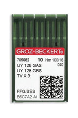 Groz-Beckert Industrial Machine Needles - System: UYx128GAS SES
