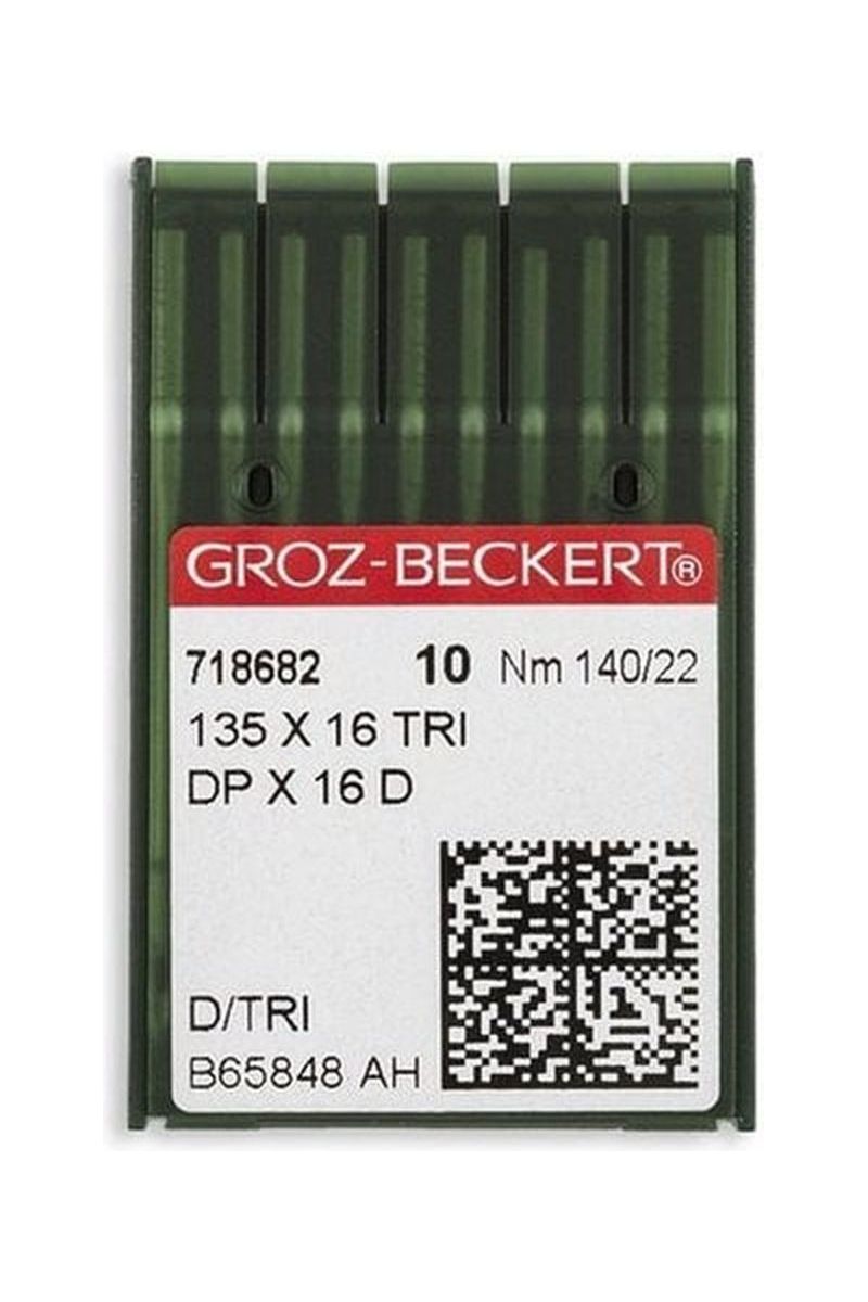 Groz-Beckert Industrial Machine Needle, Leather - System: 135x16 TRI, DPx16D