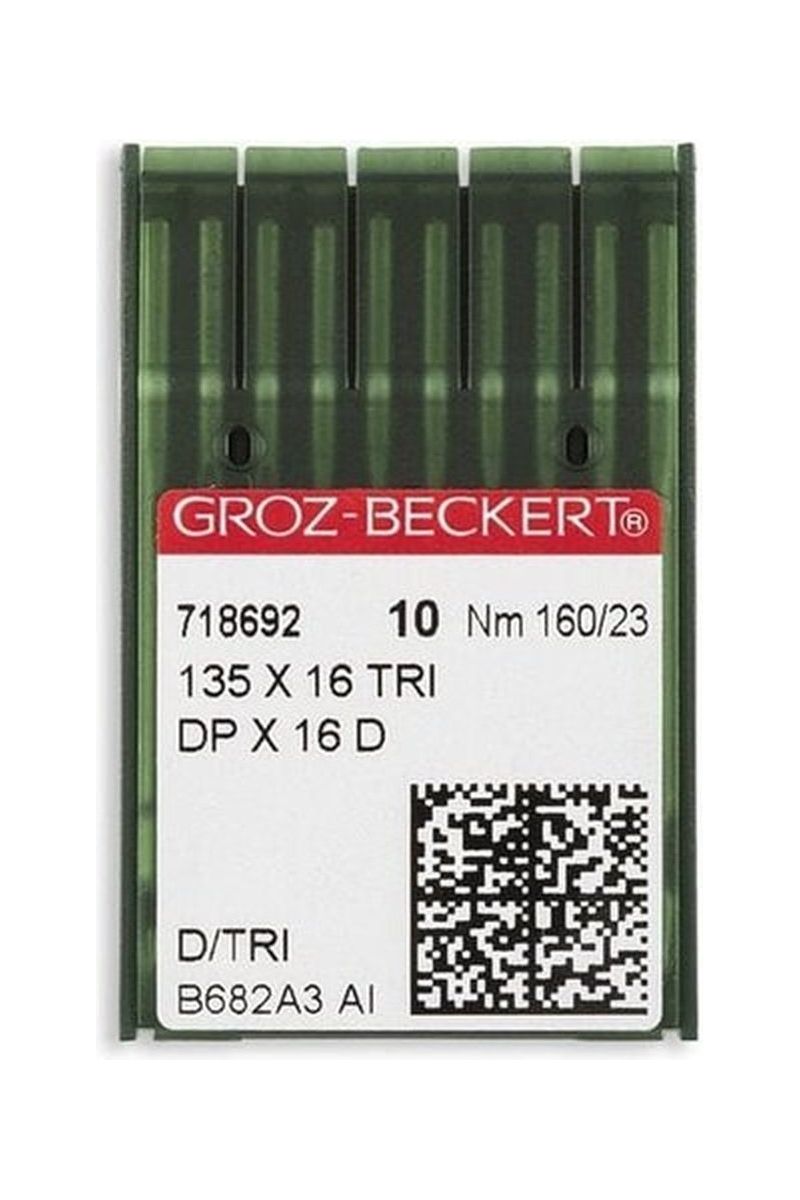 Groz-Beckert Industrial Machine Needle, Leather - System: 135x16 TRI, DPx16D