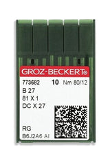Groz-Beckert Industrial Machine Needles - System: B27, DCx27