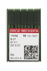 Groz-Beckert Industrial Machine Needles - System: B27, DCx27