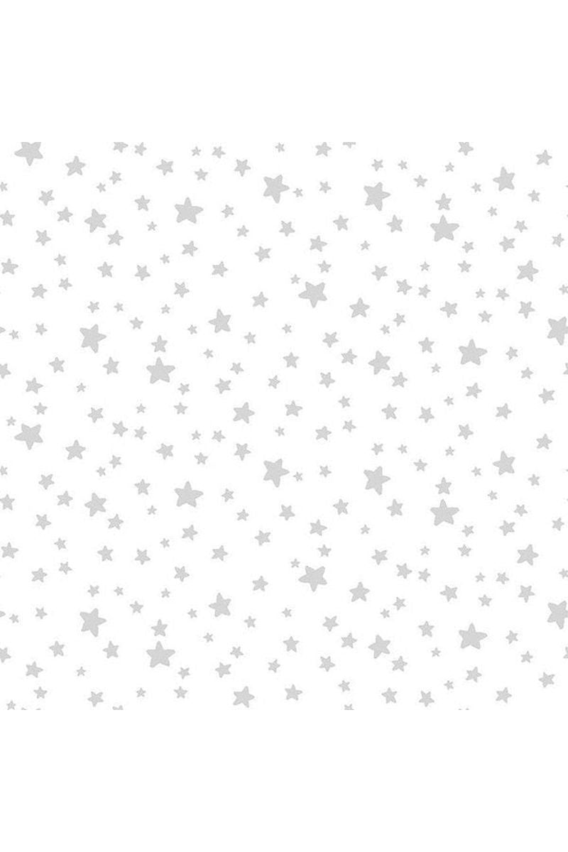 Hang in There Flannel Starry White - F2623-WHT