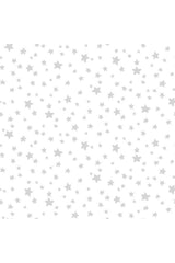 Hang in There Flannel Starry White - F2623-WHT