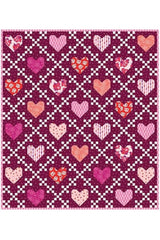 Heirloom Hearts Quilt Pattern - PTNF26