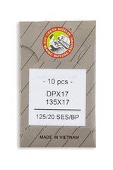 Organ Brand Industrial Machine Needles - System: 135x17, DPx17 - 10/Pack