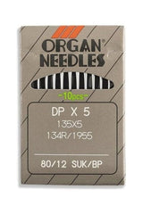 Organ Brand Industrial Machine Needles - System: 135x5, DPx5 10/Pack