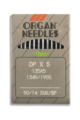 Organ Brand Industrial Machine Needles - System: 135x5, DPx5 10/Pack
