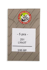 Organ Ball Point Blind Stitch Industrial Machine Needles - System: 251, LWx3T