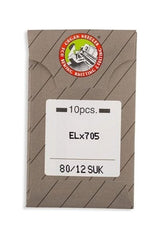 Organ Brand Industrial Machine Needles - ELx705 - 10/Pack