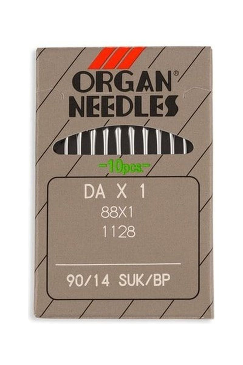 Organ Brand Industrial Machine Needles - System: 88x1, DAx1, 1128 - 10/Pack