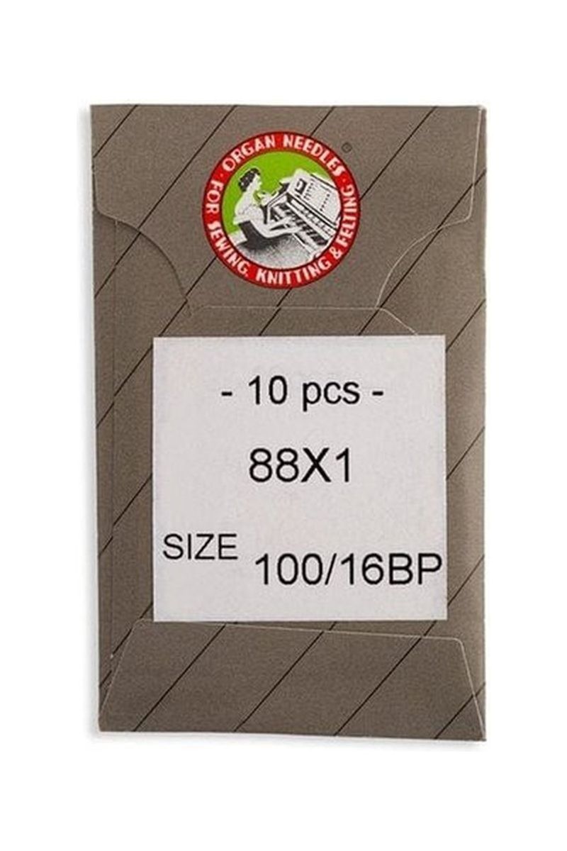 Organ Brand Industrial Machine Needles - System: 88x1, DAx1, 1128 - 10/Pack