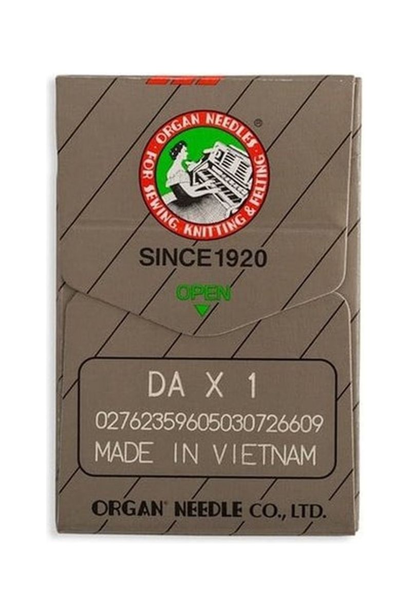 Organ Brand Industrial Machine Needles - System: 88x1, DAx1, 1128 - 10/Pack