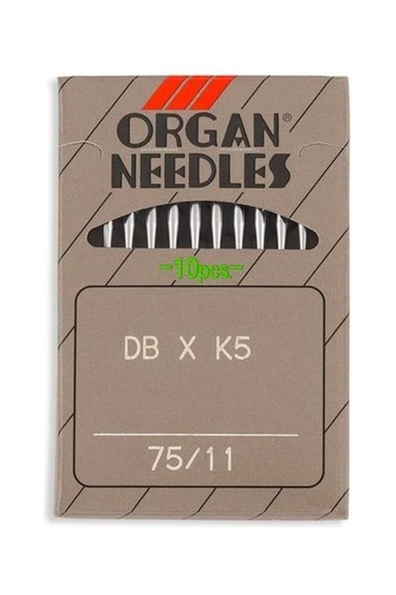 Organ Brand Industrial Machine Needles - System: DBxK5 - 10/Pack