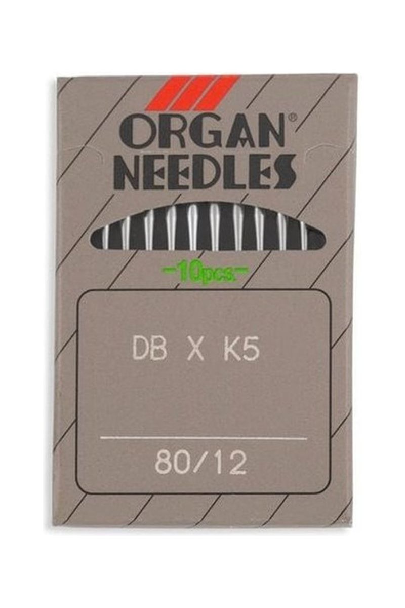 Organ Brand Industrial Machine Needles - System: DBxK5 - 10/Pack