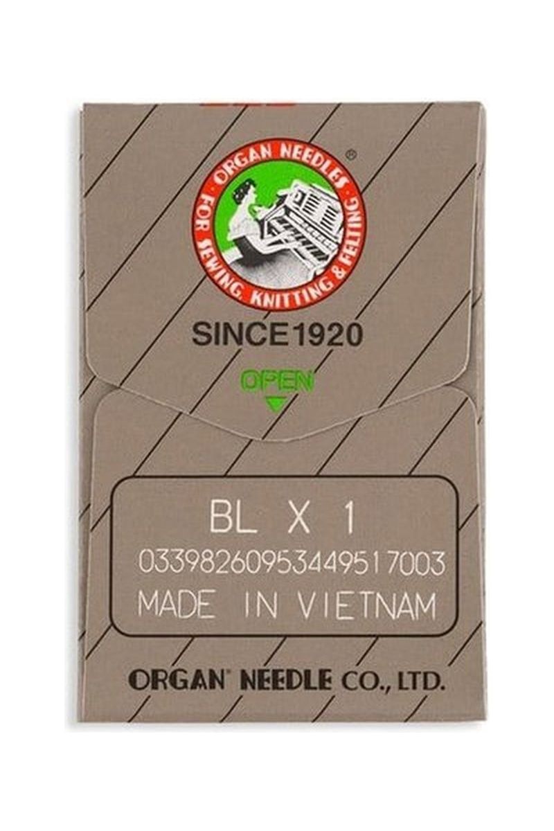 Organ Brand Industrial Machine Needles - System: BLx1 - 10/Pack