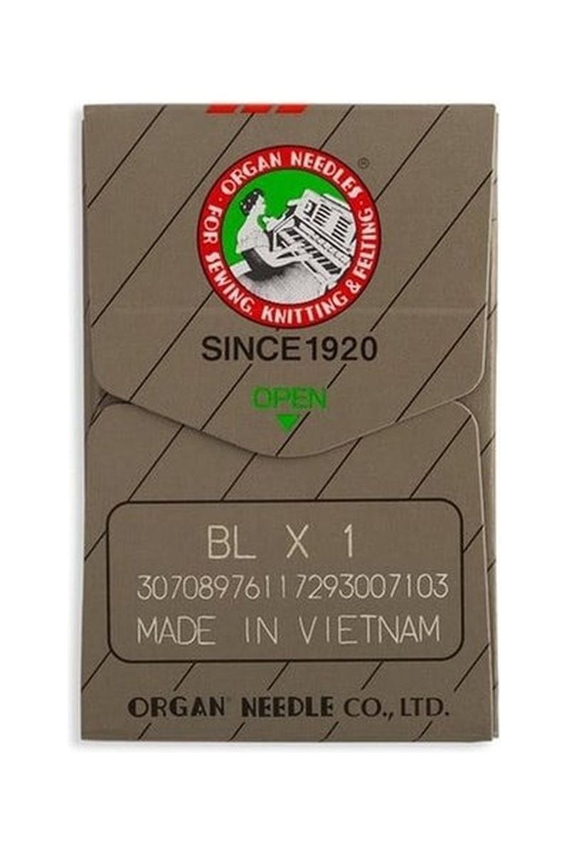 Organ Brand Industrial Machine Needles - System: BLx1 - 10/Pack
