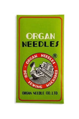 Organ Brand Industrial Machine Needles - System: 134K/556KH, 797KH, 135x9, PFx797 - 10/Pack