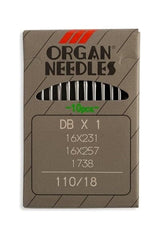 Organ Brand Industrial Machine Needles - System: 16x231, DBx1