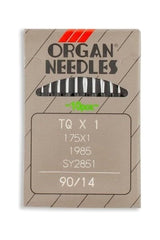 Organ Brand Industrial Machine Needles - System: Qx1, 175x1, 1985, SY2851, 175x1FS, CDx471 - 10/Pack