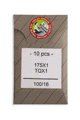 Organ Brand Industrial Machine Needles - System: Qx1, 175x1, 1985, SY2851, 175x1FS, CDx471 - 10/Pack