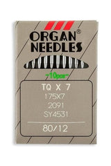 Organ Brand Industrial Machine Needles - System: 175x7, TQx7, SY4531, 2091 - 10/Pack