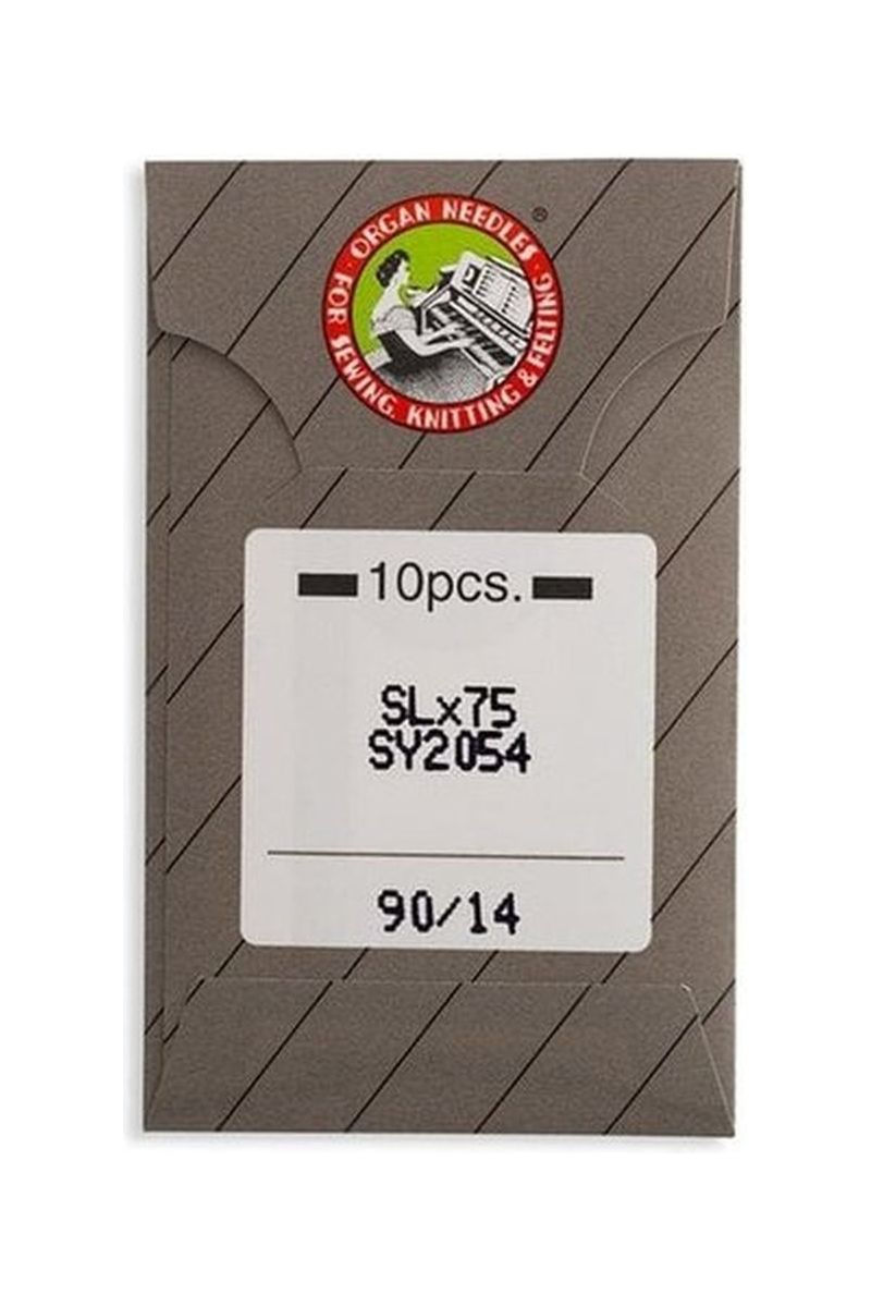 Organ Brand Industrial Machine Needles - System: SLx75, SY2054 - 10/Pack