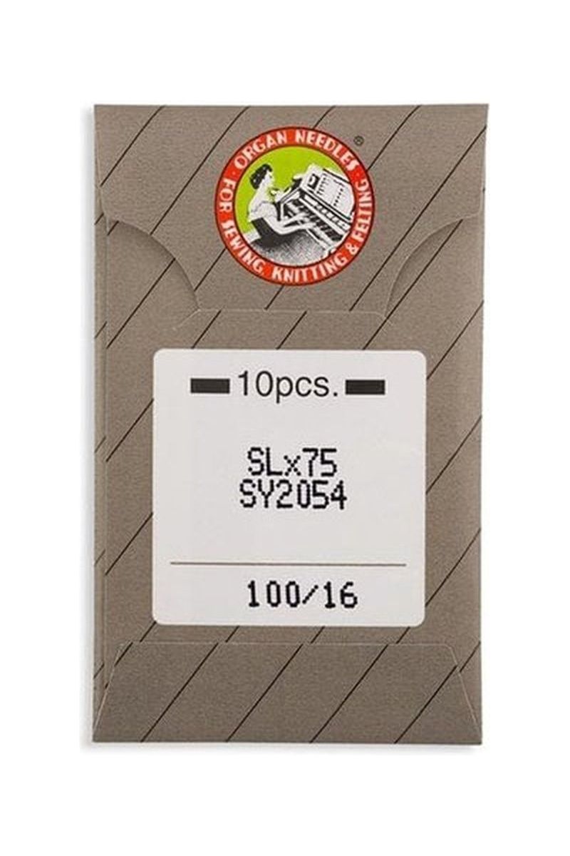 Organ Brand Industrial Machine Needles - System: SLx75, SY2054 - 10/Pack