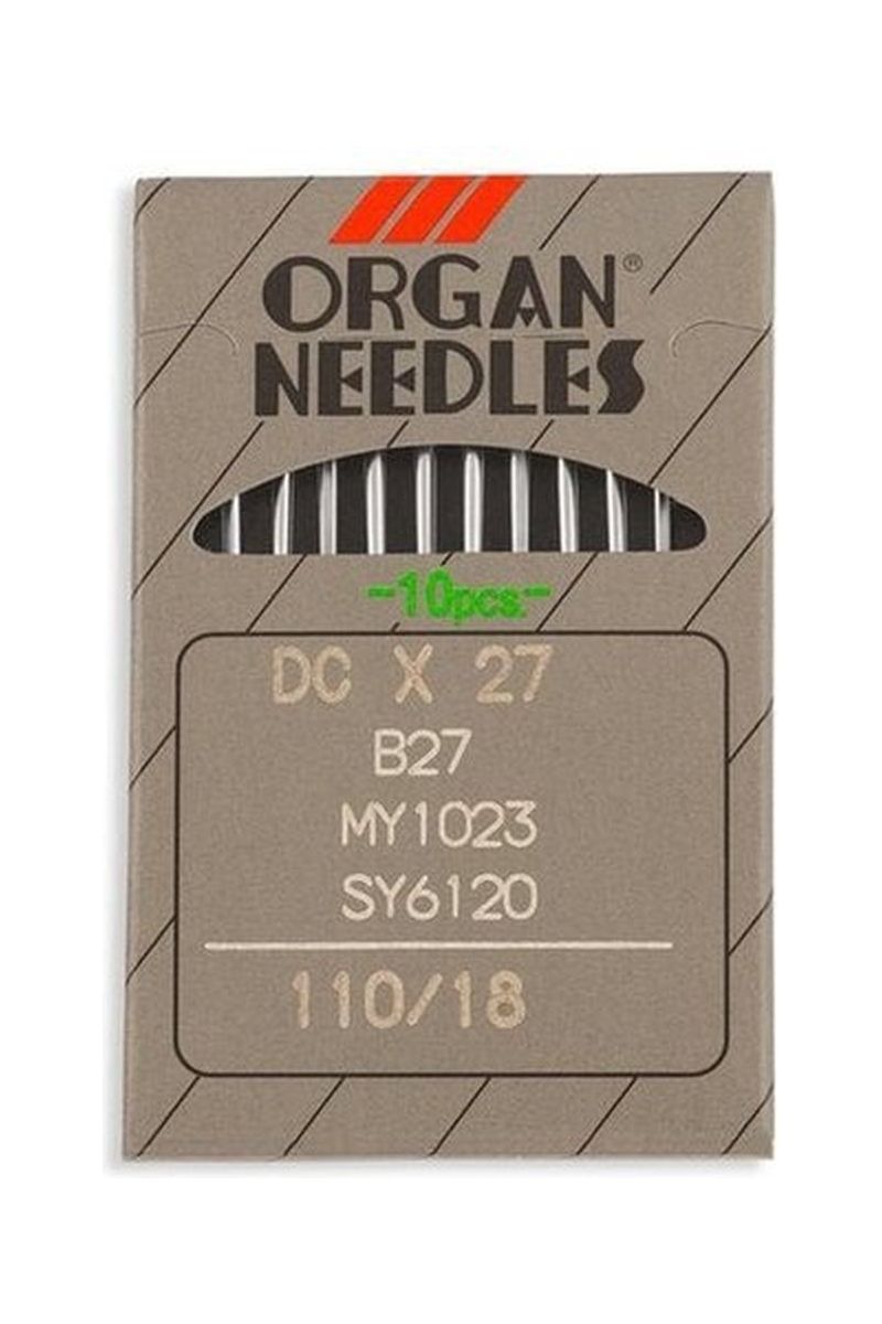 Organ Brand Industrial Machine Needles - System: DCx27, B27