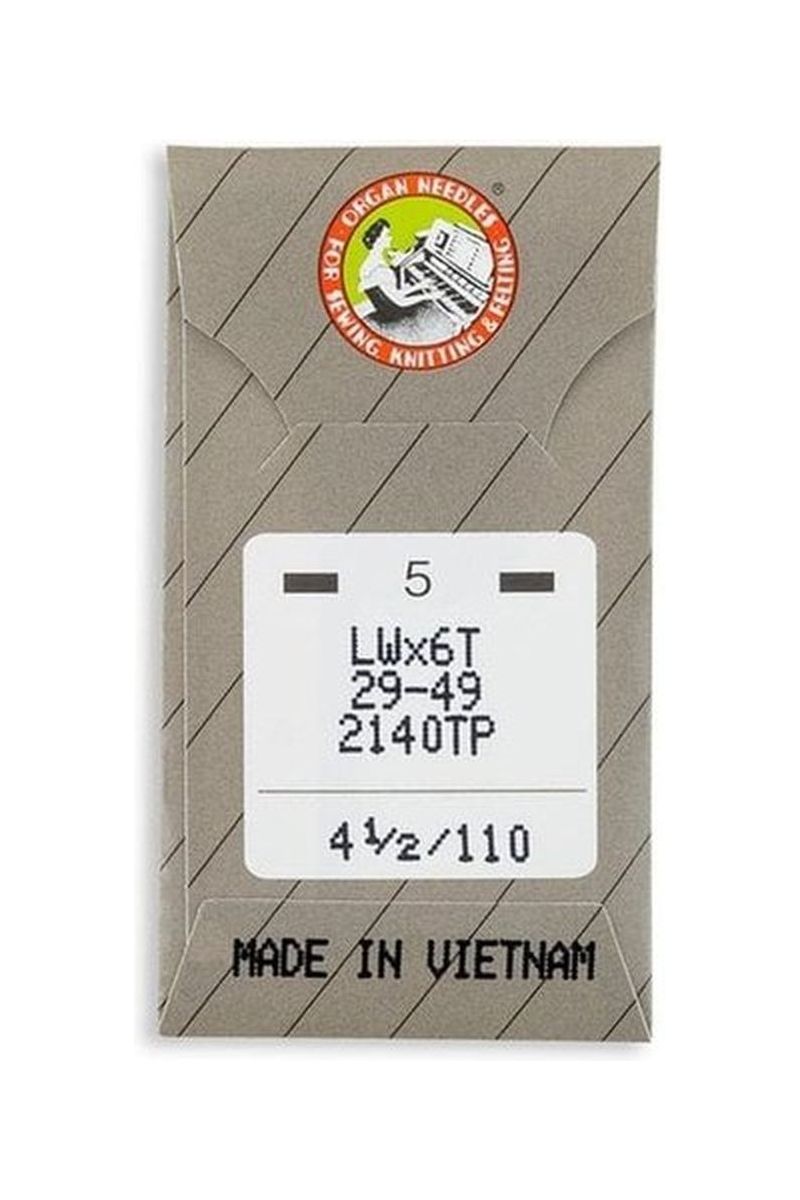 Organ Brand Industrial Machine Needles - System: LWx6T, 29-49