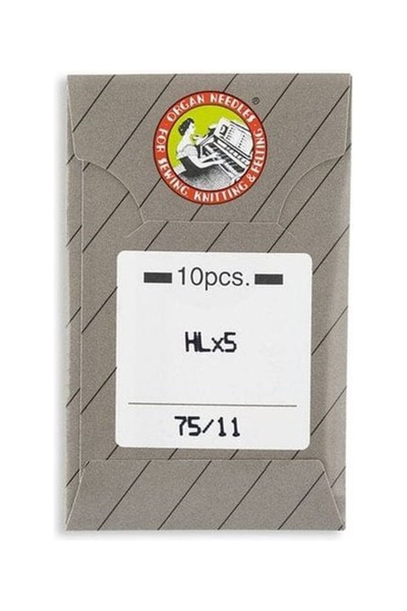 Organ Brand Industrial Machine Needles - System: HLx5 - 10/Pack