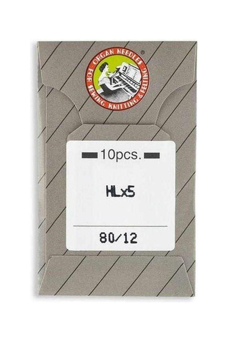 Organ Brand Industrial Machine Needles - System: HLx5 - 10/Pack