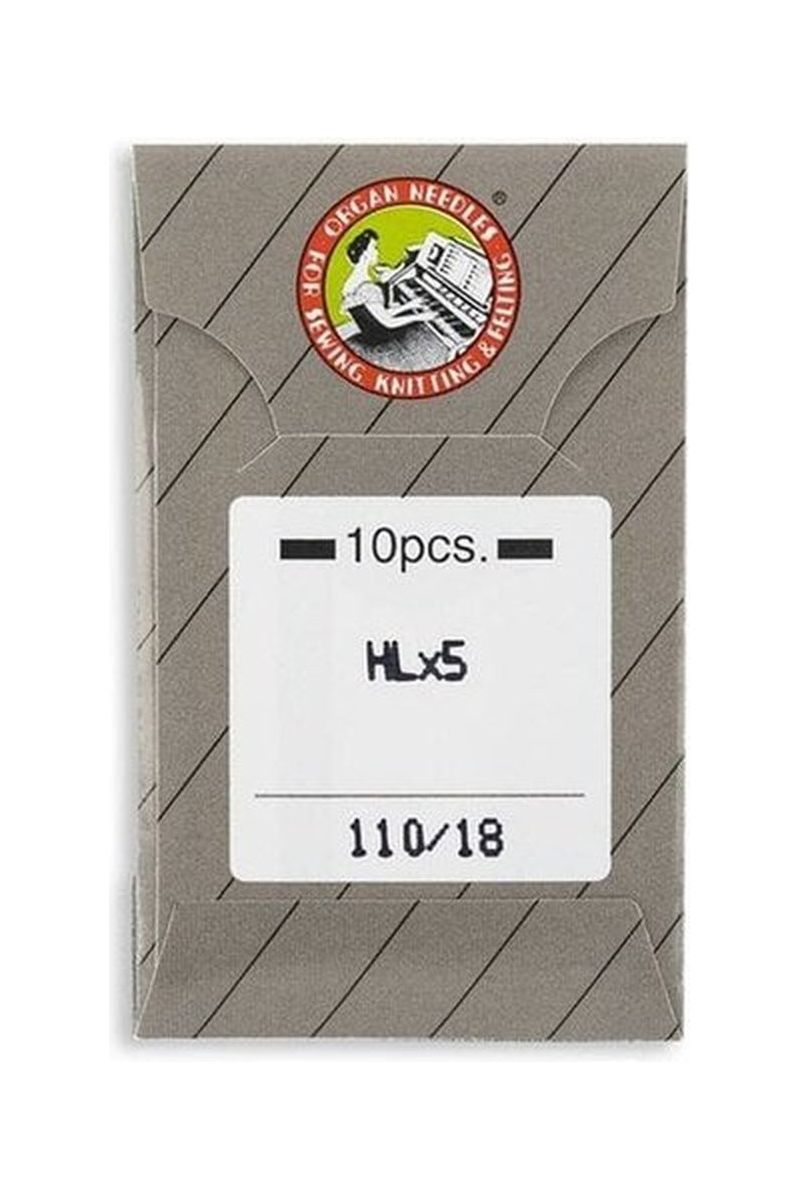 Organ Brand Industrial Machine Needles - System: HLx5 - 10/Pack