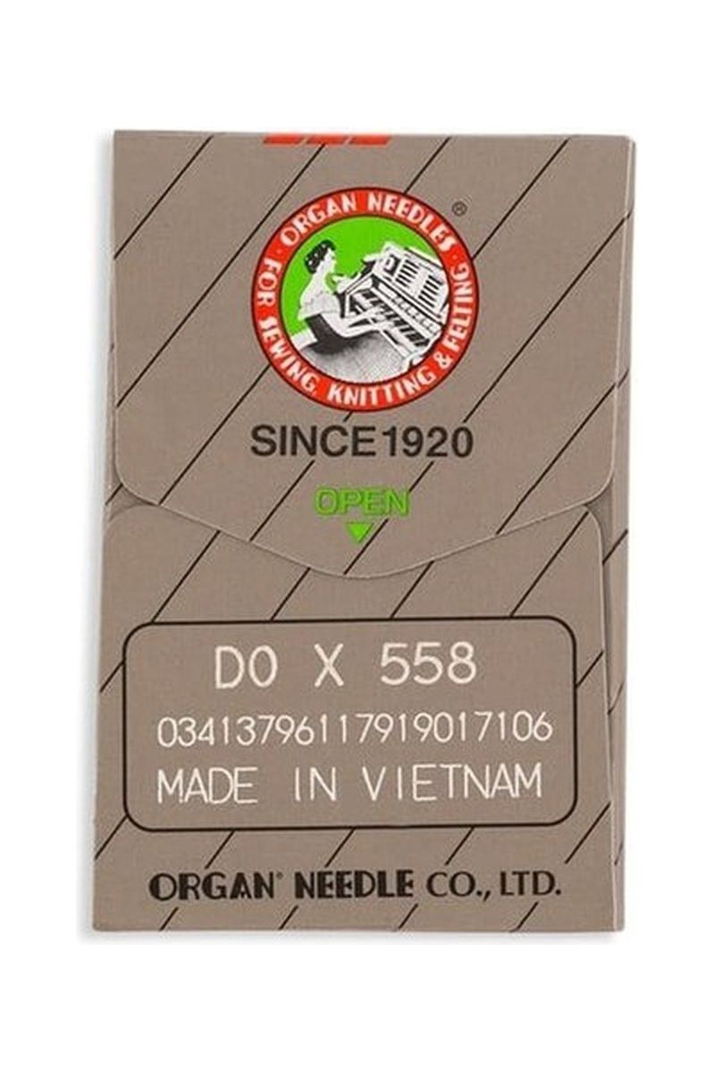 Organ Brand Industrial Machine Needles - System: DOx558 - 10/Pack