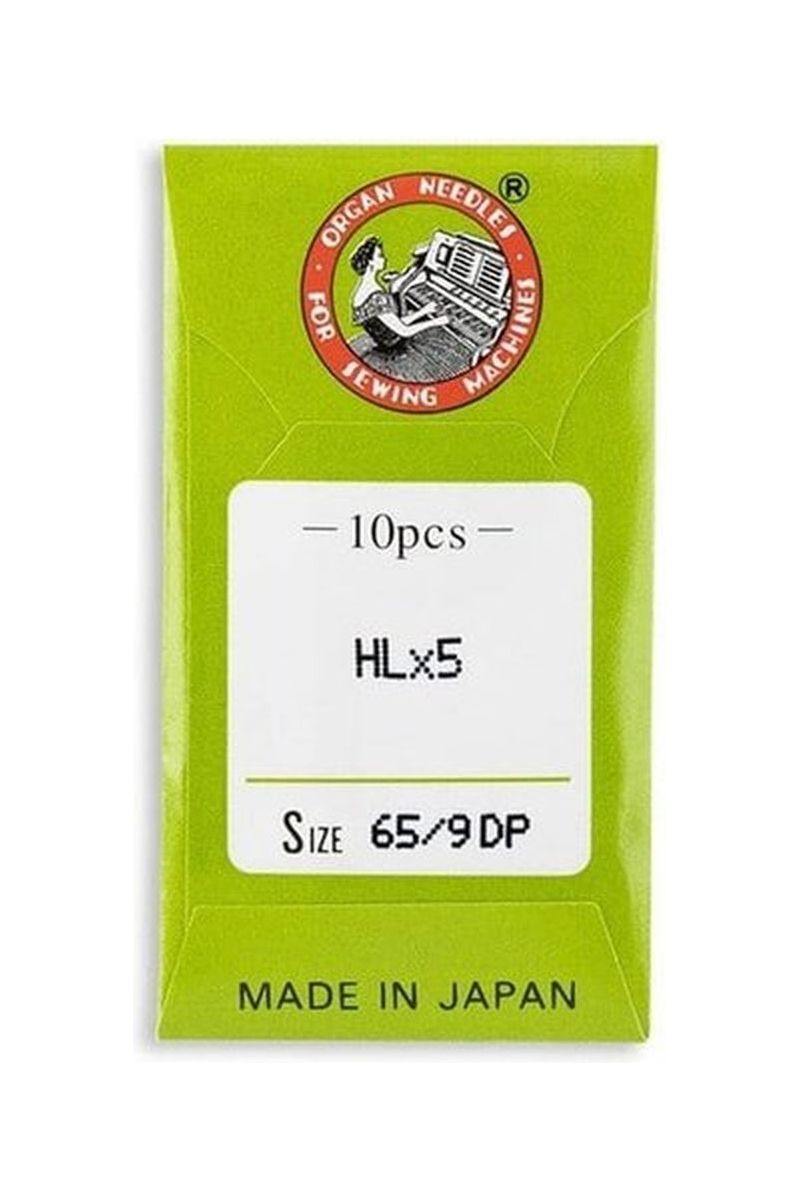 Organ Brand Industrial Machine Needles - System: HLx5 - 10/Pack