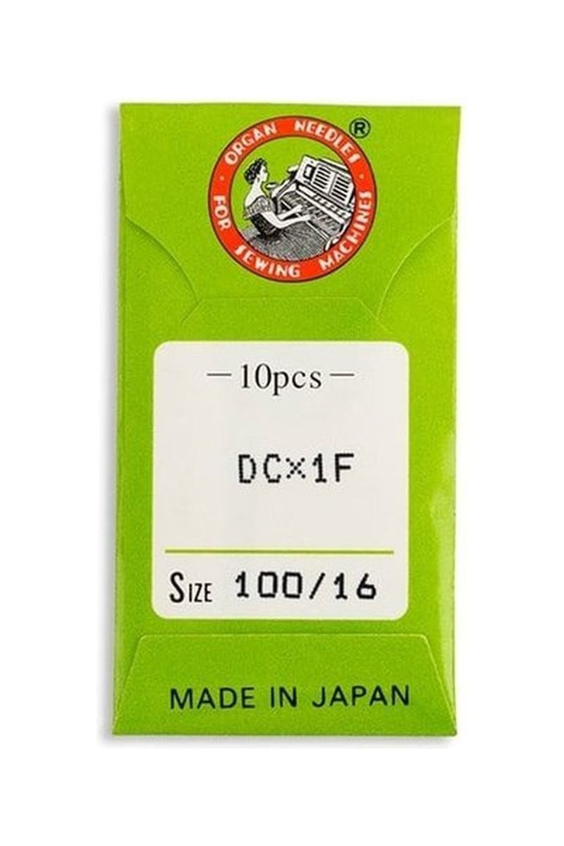 Organ Brand Industrial Machine Needles - System: DCx1F - 10/Pack