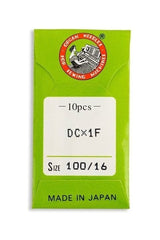 Organ Brand Industrial Machine Needles - System: DCx1F - 10/Pack