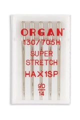 Organ Brand Domestic Machine Needles - System: Super StretchP - 5/Pack