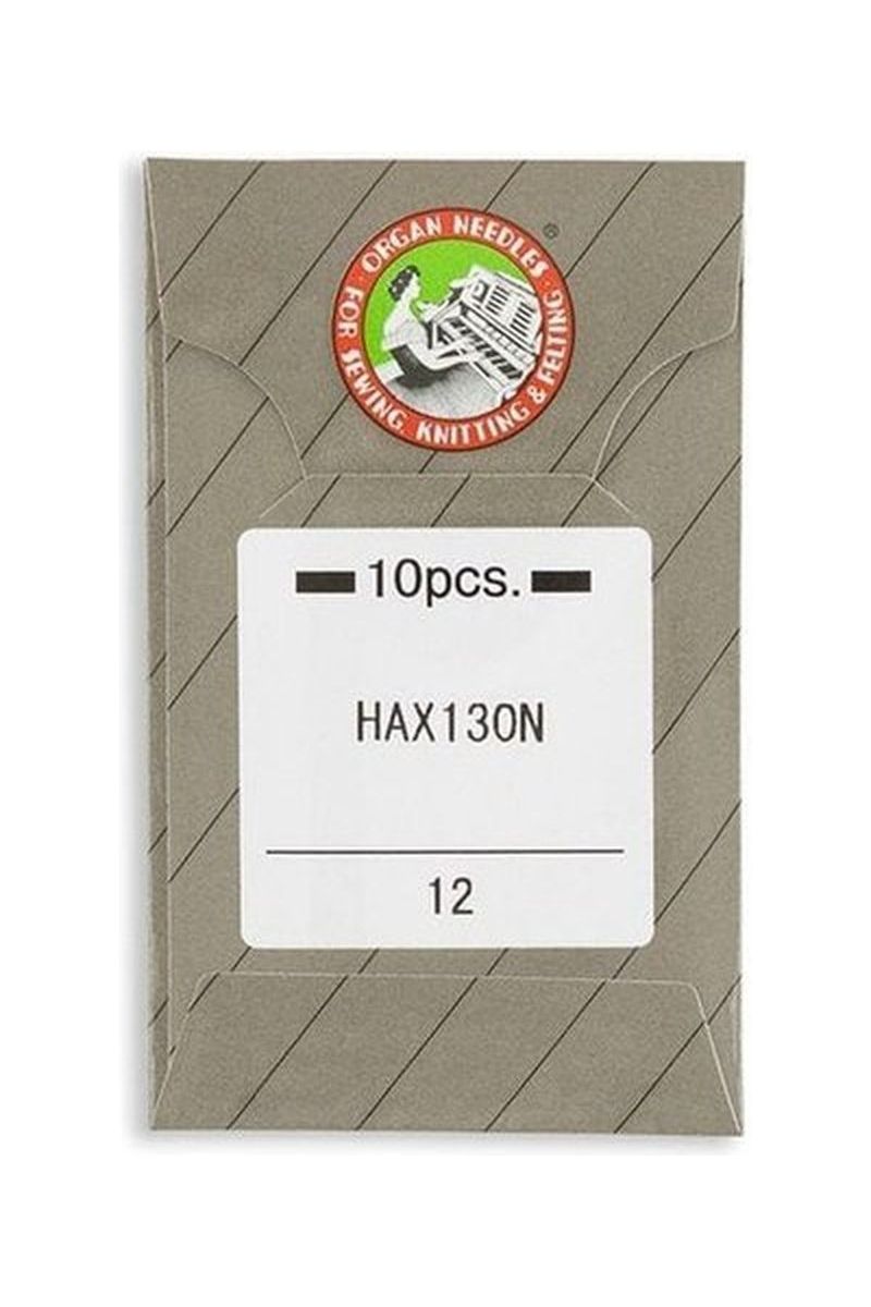 Organ Brand Domestic Machine Needles - System: Top Stitch - HAx130, HAx130N - 10/Pack