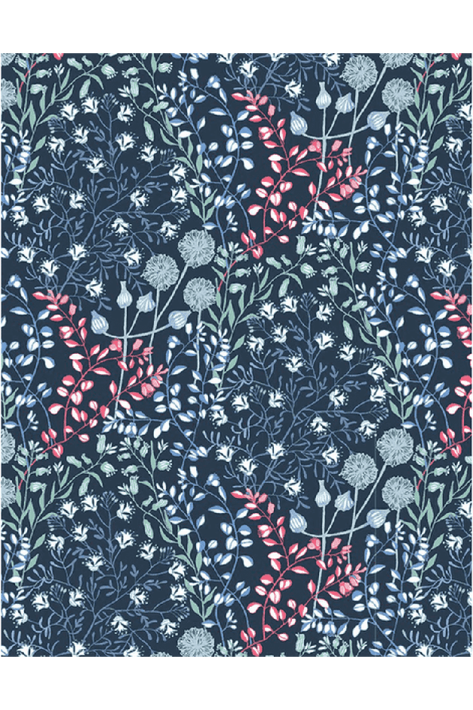 Fabric, Dear Stella - Bootylicious Seawood Floral